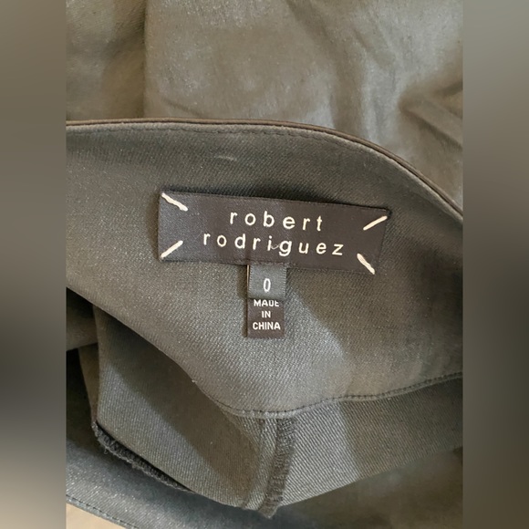 ROBERT RODGRIGUEZ BLACK MID-LENGTH SKIRT - Picture 2 of 2